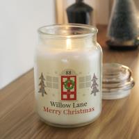 Personalised Home For Christmas Large Jar Candle Extra Image 3 Preview
